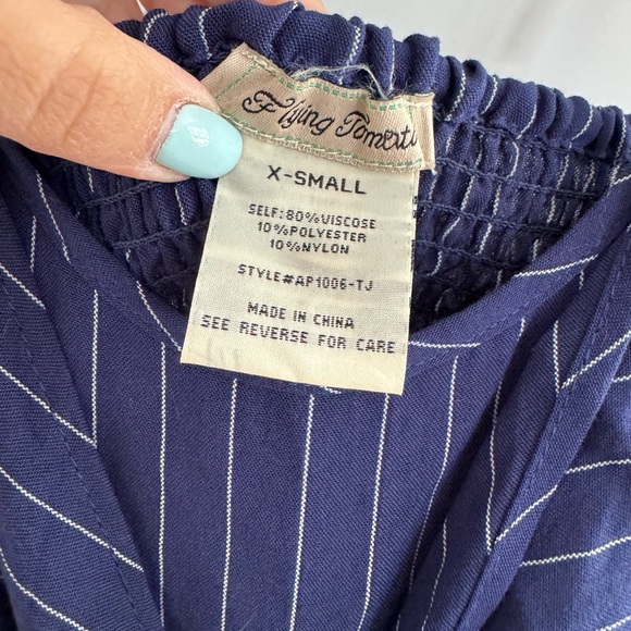 pin stripe jumpsuit - Picture 4 of 4